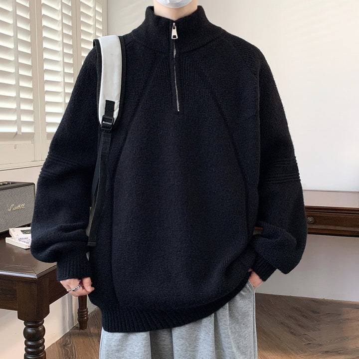 Hooded sweatshirt for women with high collar and handy zip Lune London