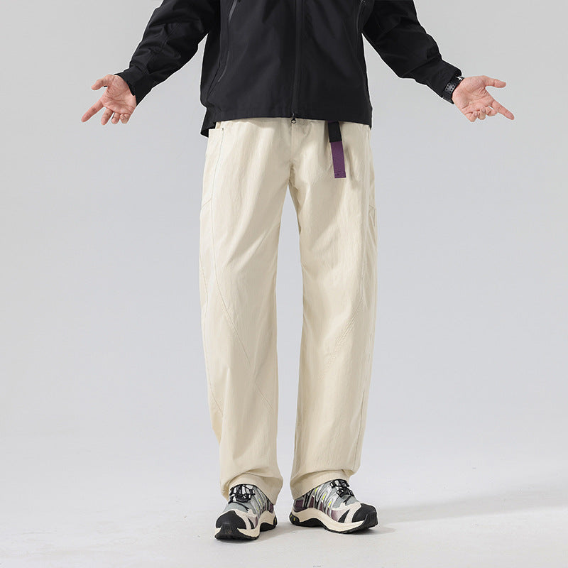 Pantalon de loisirs multifonctionnel pour hommes en tissu léger et respirant Lune London