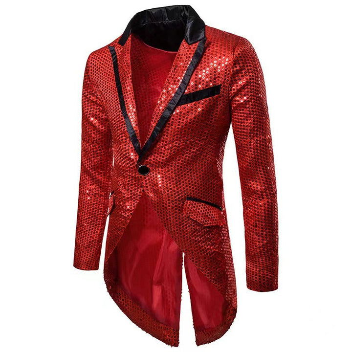 Elegant and shiny men's blazer with a chic cut Lune London
