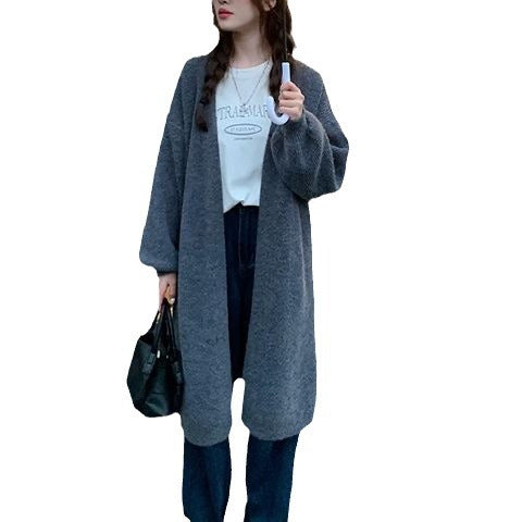 Cardigan ample pour femmes avec larges revers Chic & Stil