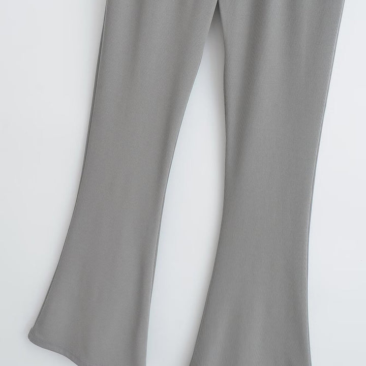 Lune London Women's Palazzo Pants with Stylish Cord