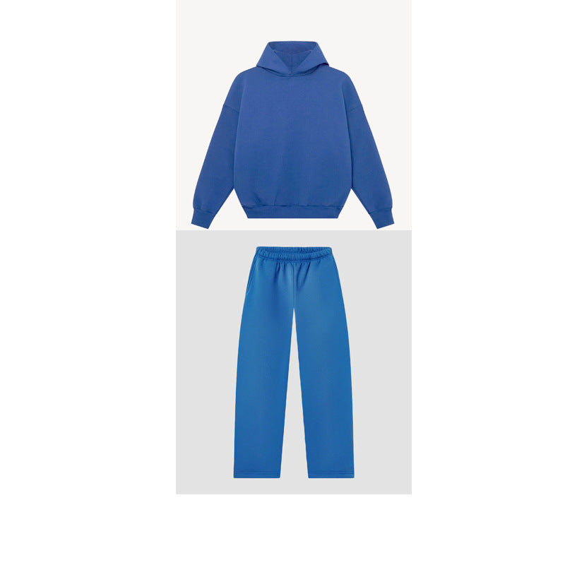 Hoodie and jogger pants set for women with high collar and elastic waistband Lune London