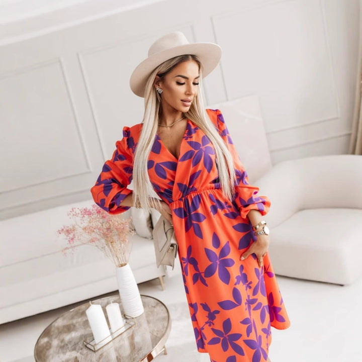 Lune London Floral Wrap Dress for Women