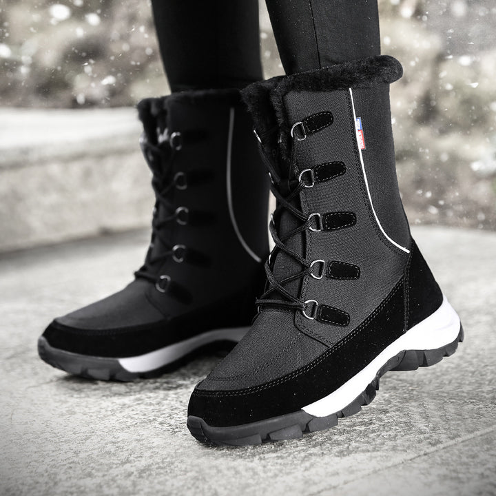 Insulated winter boots for women with slip-resistant sole and soft inner lining Lune London