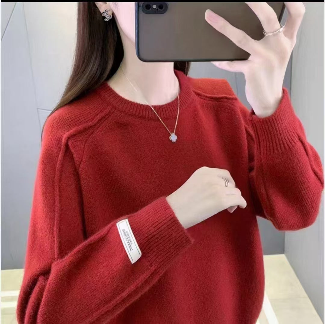 Women High Quality Sweater with Structured Design and Loose Fit Lune London
