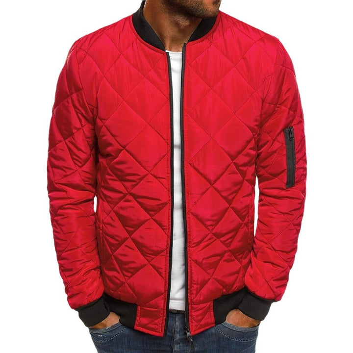 Veste matelassée pour hommes avec poches pratiques et bretelles élastiques Lune London