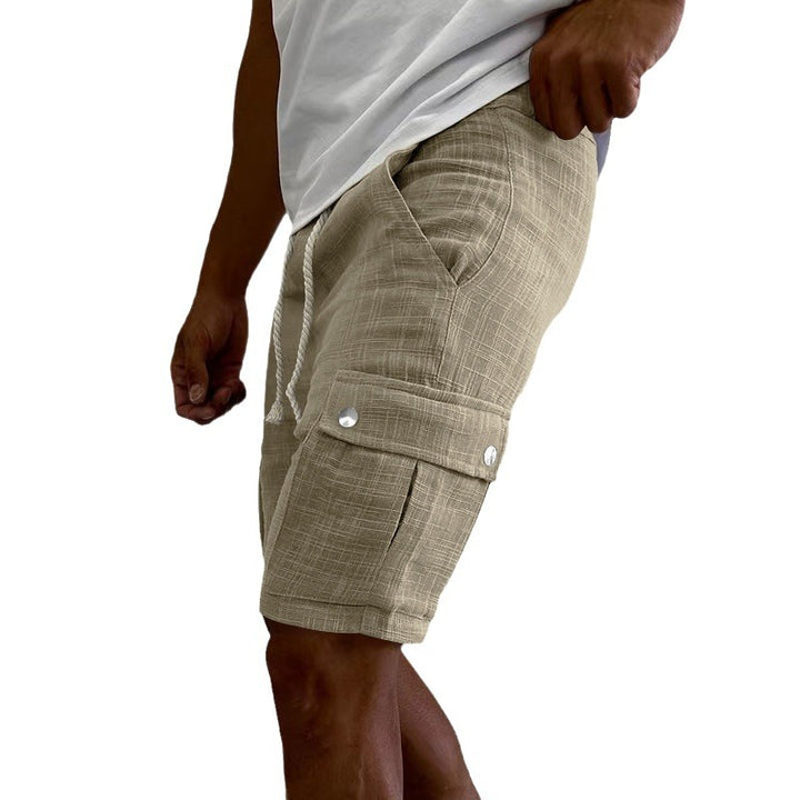 Shorts Cargo pratiques pour hommes avec une taille élastique et des poches polyvalentes Lune London