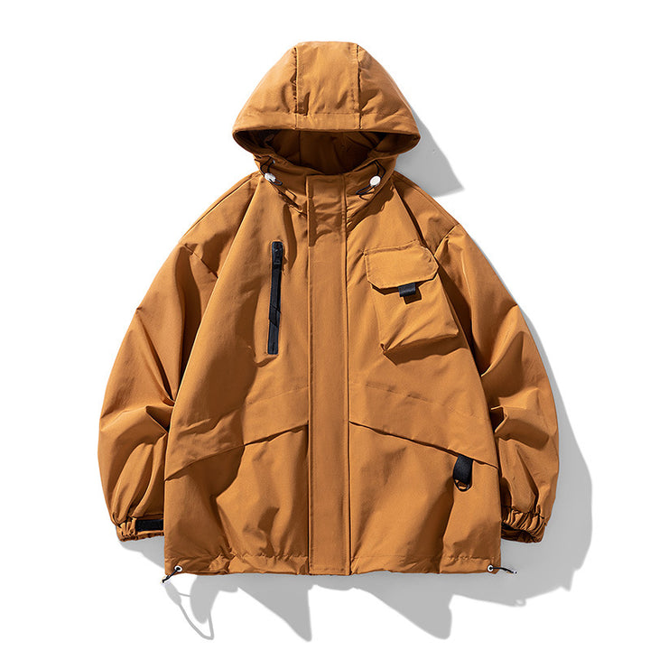 Men's waterproof outdoor jacket with versatile pockets Lune London