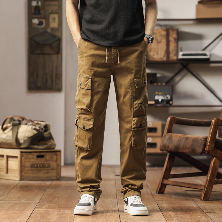 Pantalon de jogging cargo pour hommes avec poches pratiques Lune London