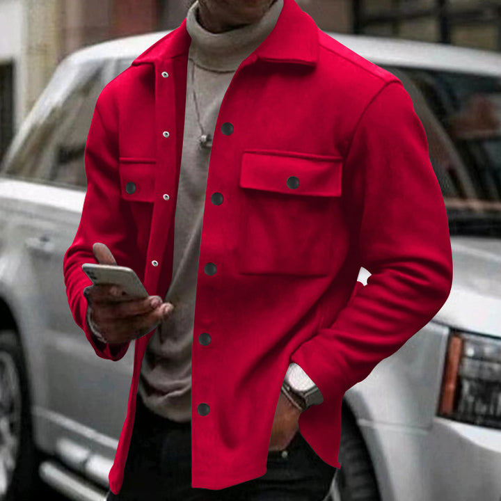 Men's casual utility jacket with practical pockets and a stylish cut Chic and style