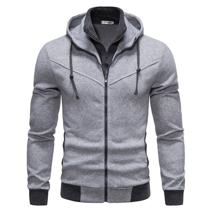 Men's sports hoodie with a modern cut and practical zip pockets Lune London