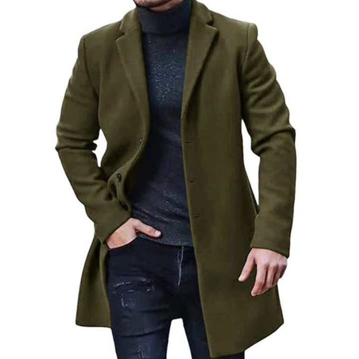 Classic wool coat for men Lune London