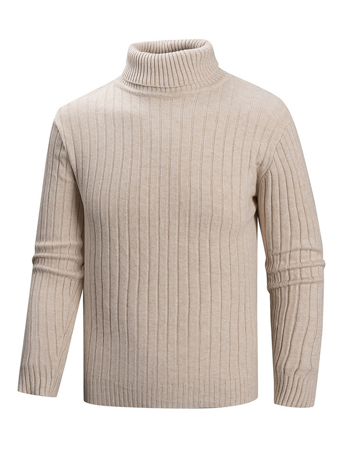 High-quality fine knit turtleneck sweater for men Lune London