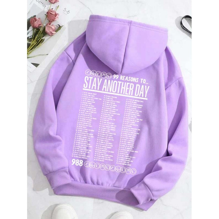 Women's hoodie with original design and inspiring message Chic & Stil