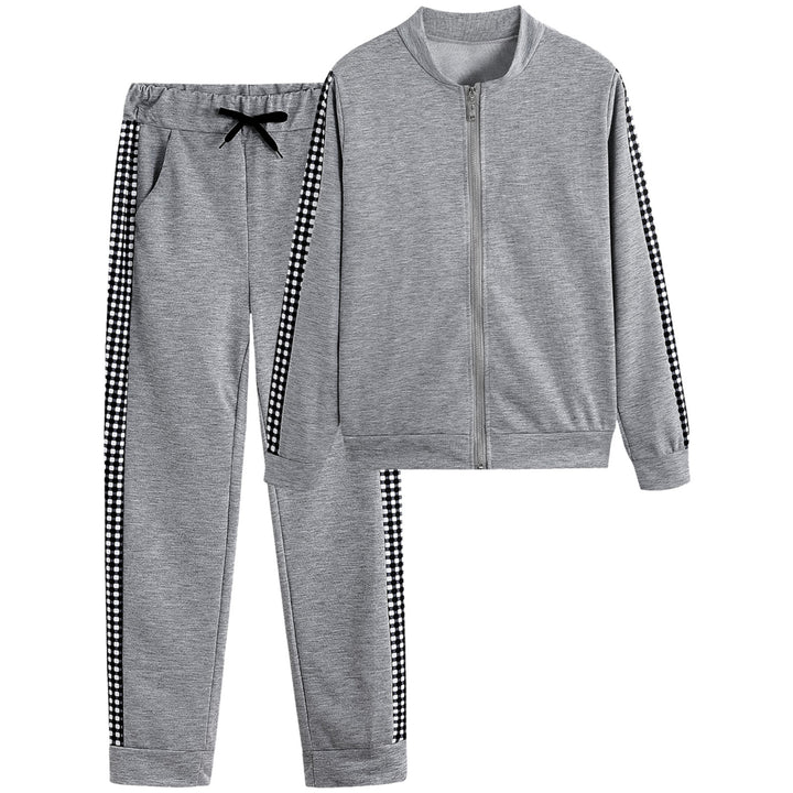 Women's casual sports set with transitional jacket and comfortable jogging pants Lune London