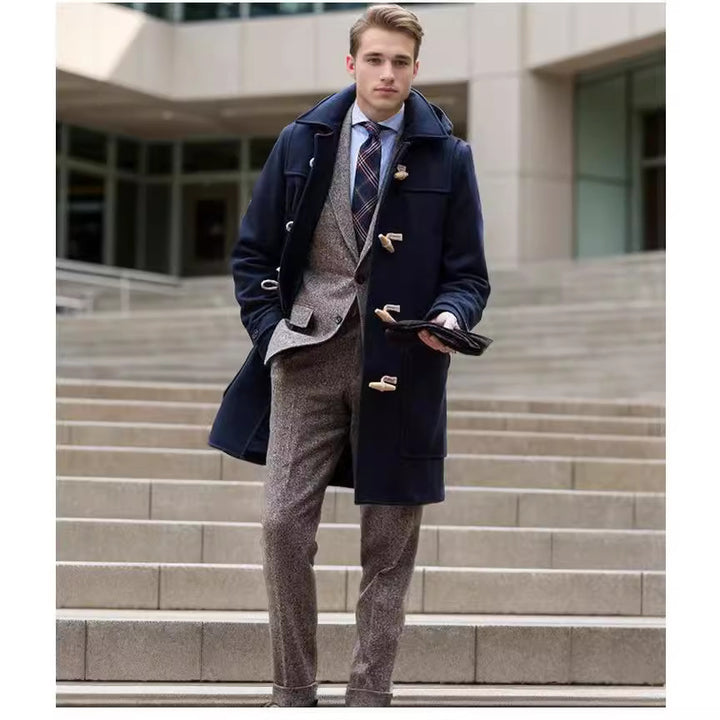 Chic and Stylish Men's Duffle Coat