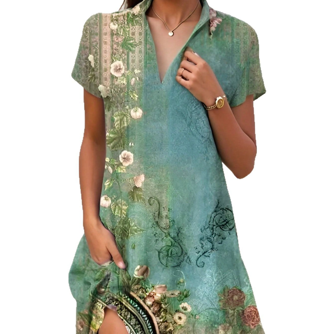 Lune London short night dress with short sleeves