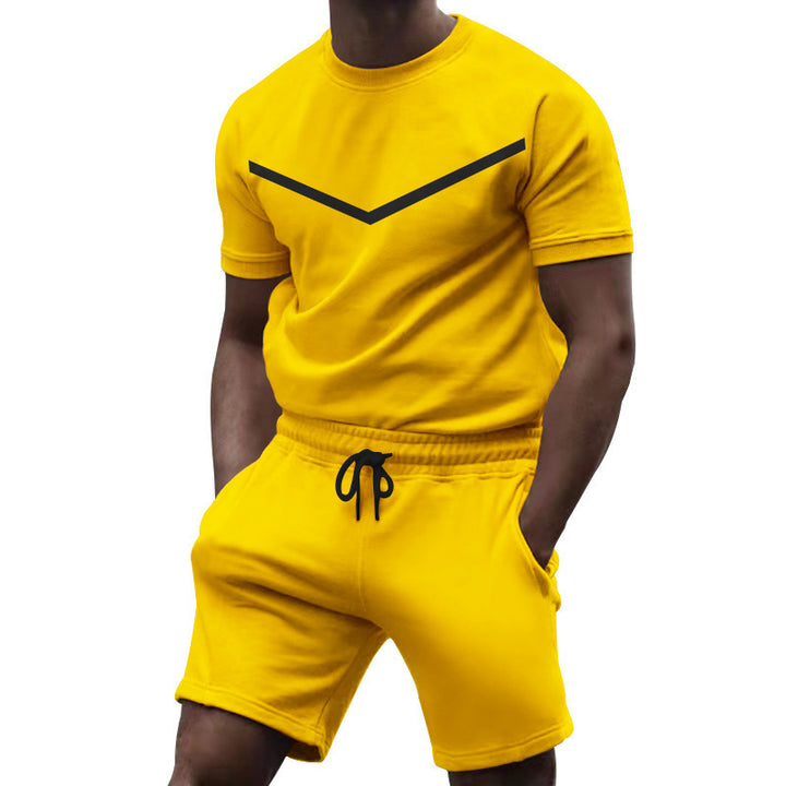 Men's sports set with t-shirt and shorts Lune London