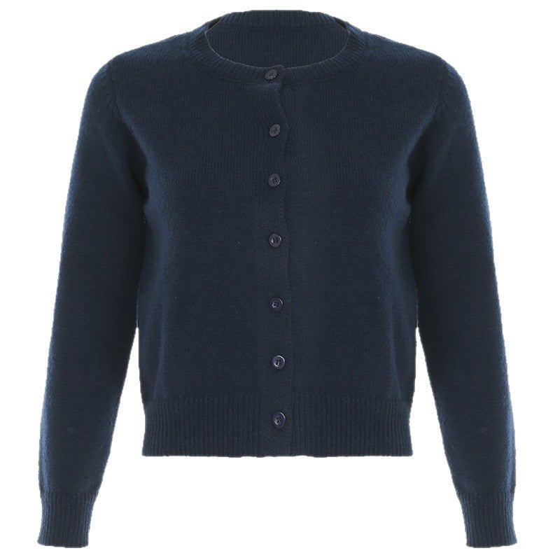 Cozy cardigan for women with a fine knitted structure and a button-up design Lune London