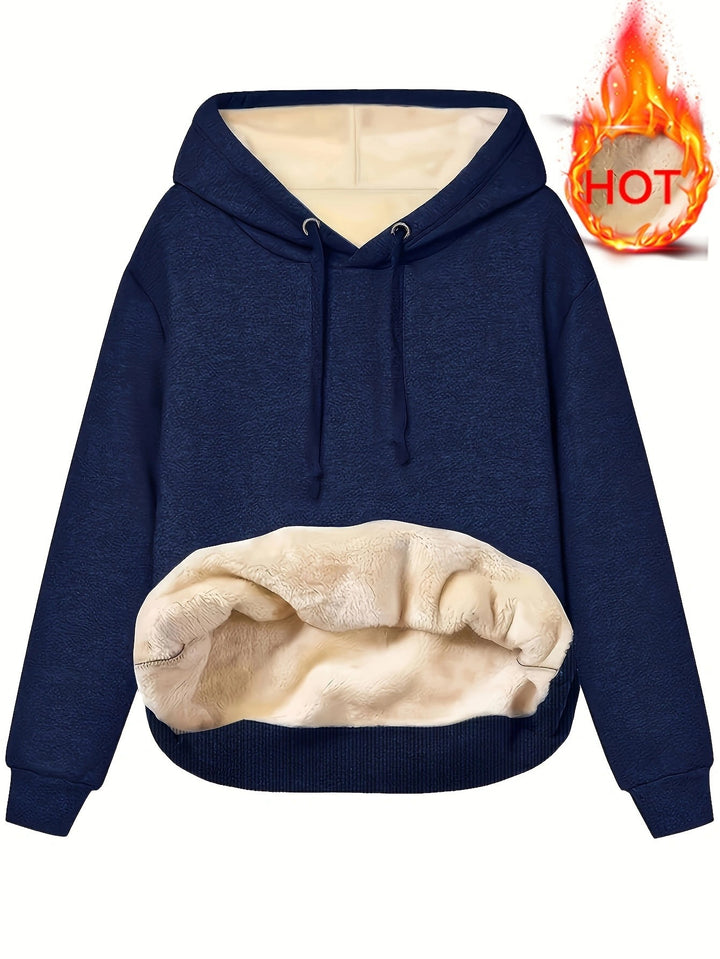 Ladies hoodie with soft lining and modern cut Lune London