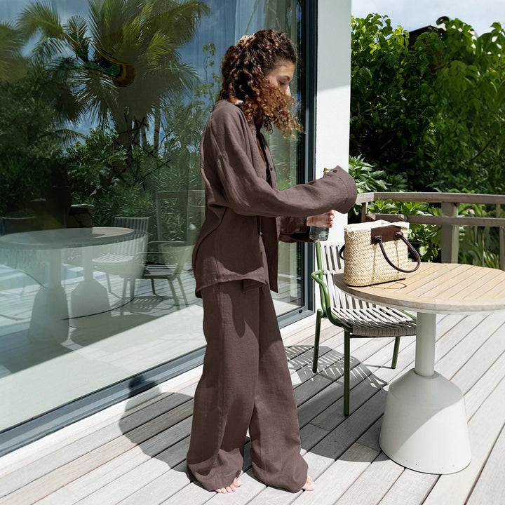 Chic and Style casual linen set for women