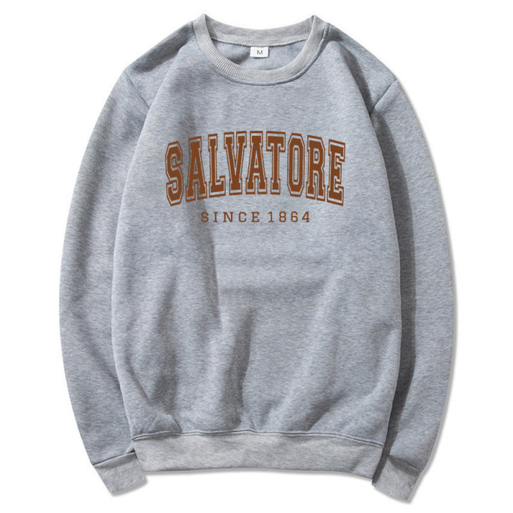 Women's sweatshirt with vintage print and comfortable fit Lune London