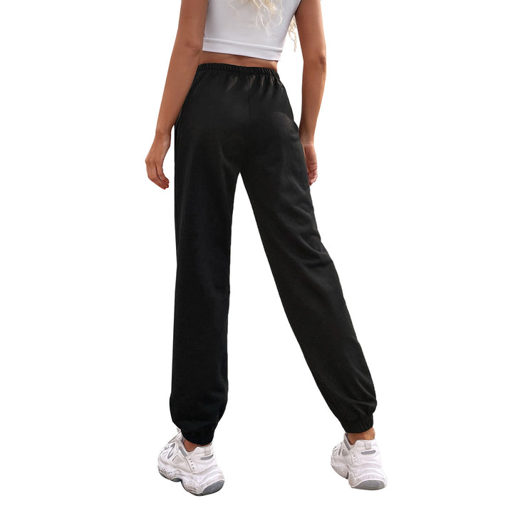 Pantalons de jogging décontractés pour femmes avec un design coloré de papillons et d'éclairs Chic & Stil