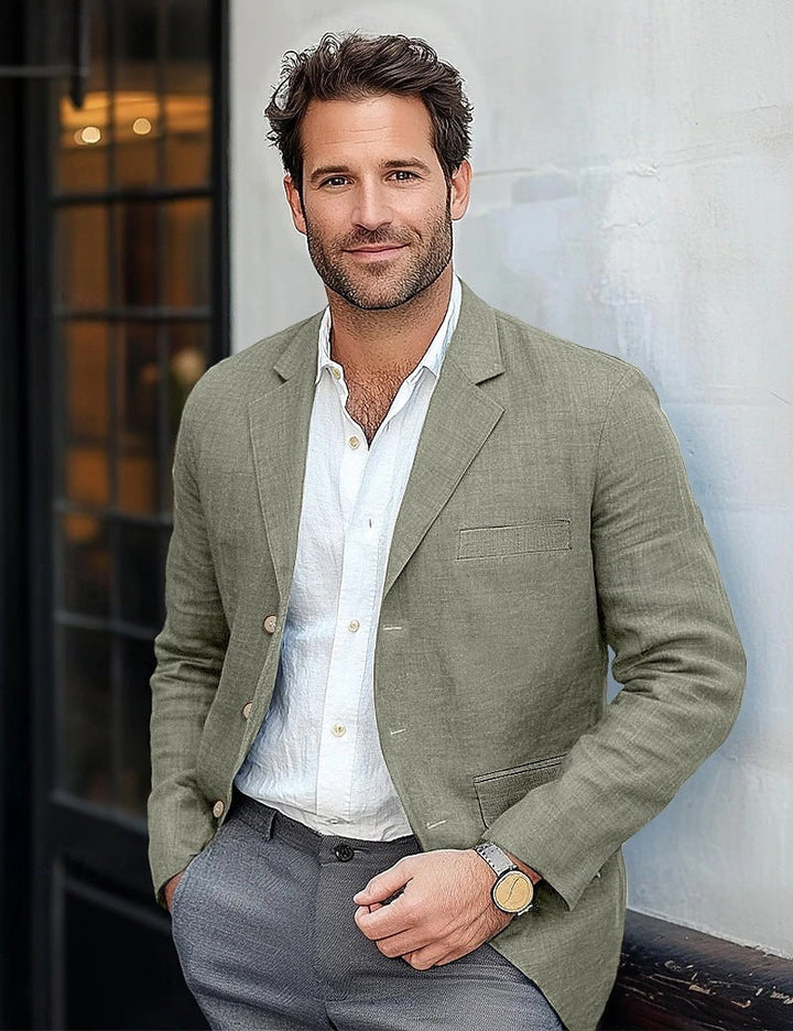 Lune London | Men's Casual Linen Blazer