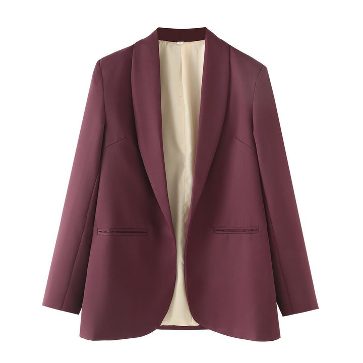 Women Elegant Blazer with Soft Shoulders and Luxurious Inner Lining Lune London
