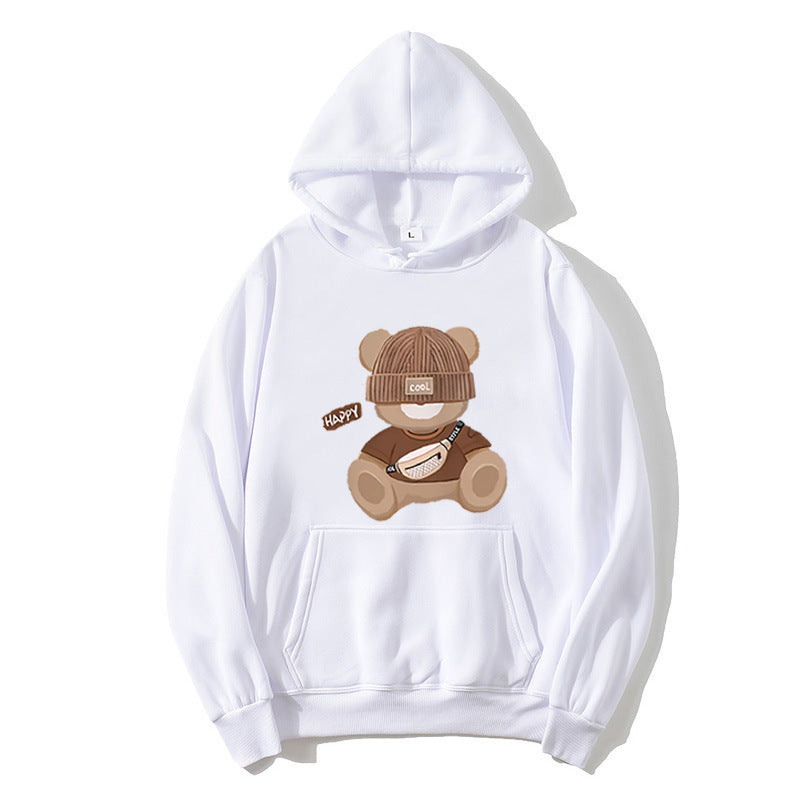 Women's hoodie with unique bear motif Chic & Stil