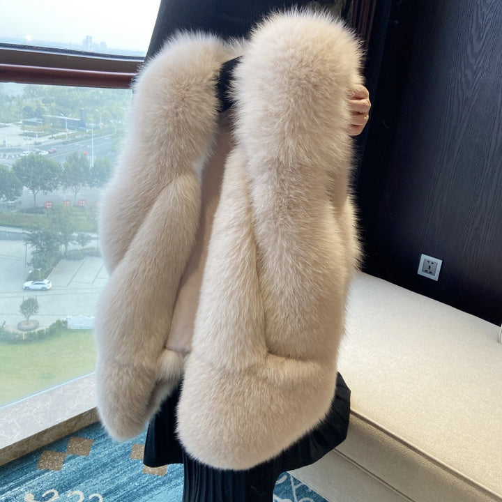 Women's faux fur gilet luxuriously soft Lune London