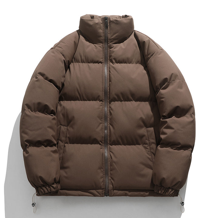 Insulated hooded jacket for men with high collar and stylish cut Lune London
