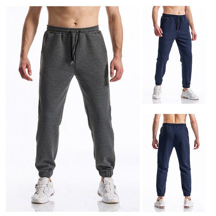 Lune London structured surface men's sport leisure pants