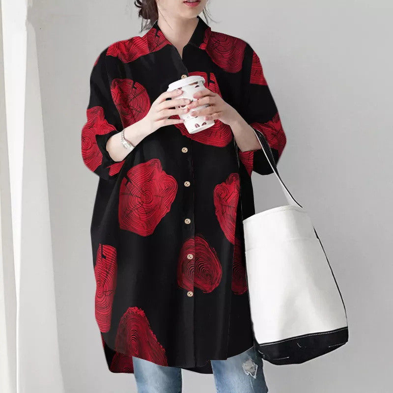 Chic und Stil oversized button shirt