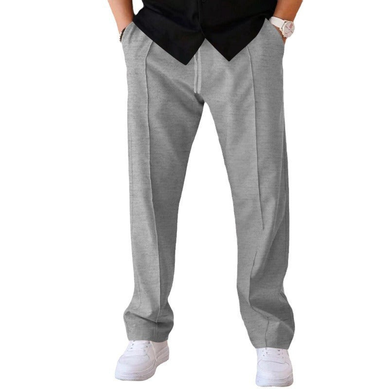 Men's leisure pants with a sleek fit and practical pocket design Lune London