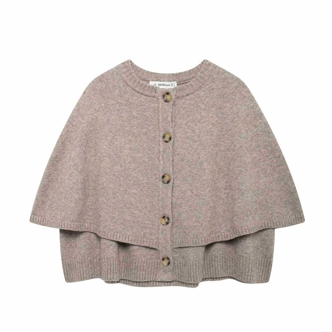 Ladies poncho sweater Lune London