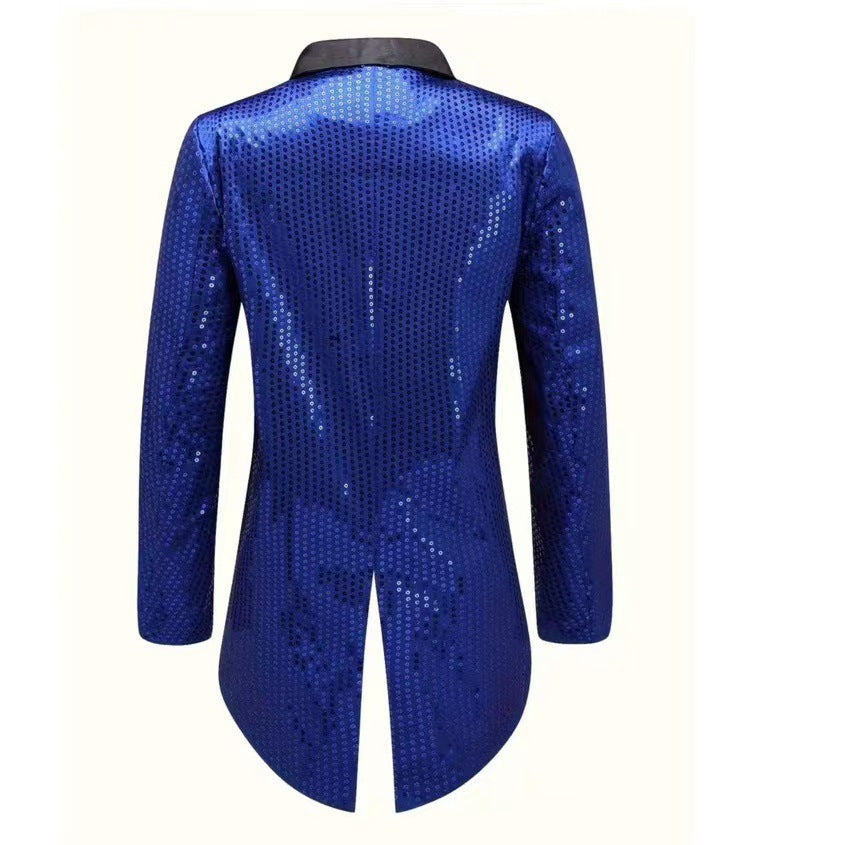 Elegant and shiny men's blazer with a chic cut Lune London