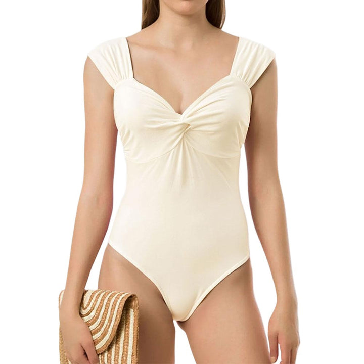 Women's swimsuit with an elegant cut and sophisticated strap details Chic & Stil