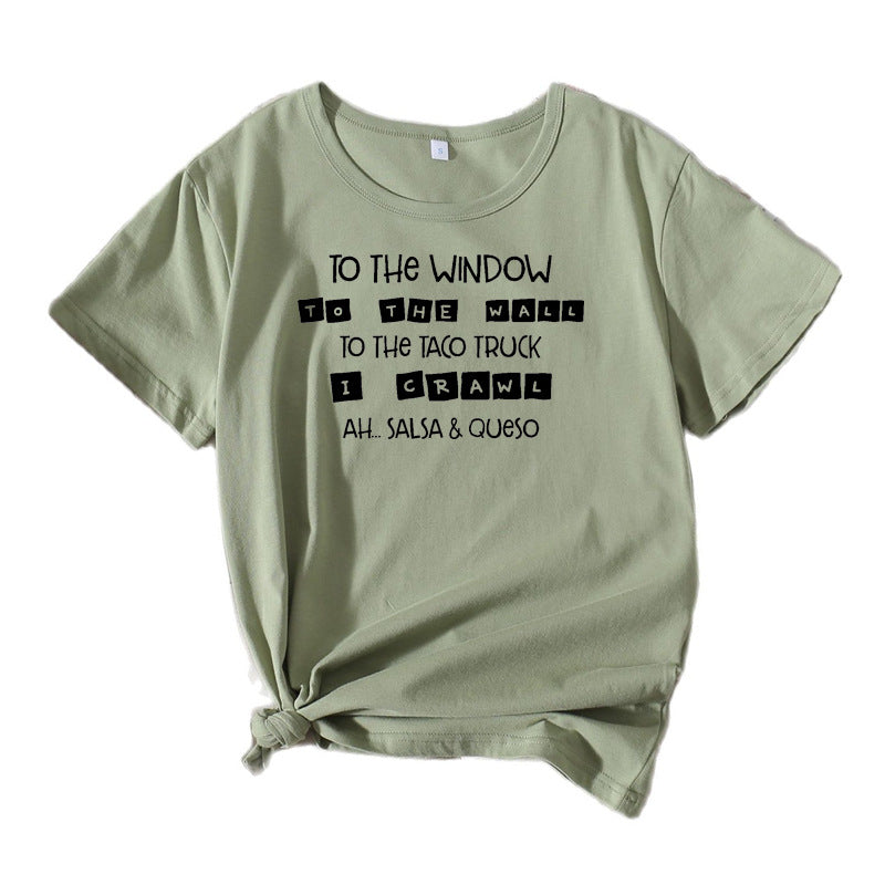 Women Comedy Quote Graphic T-shirt Lune London