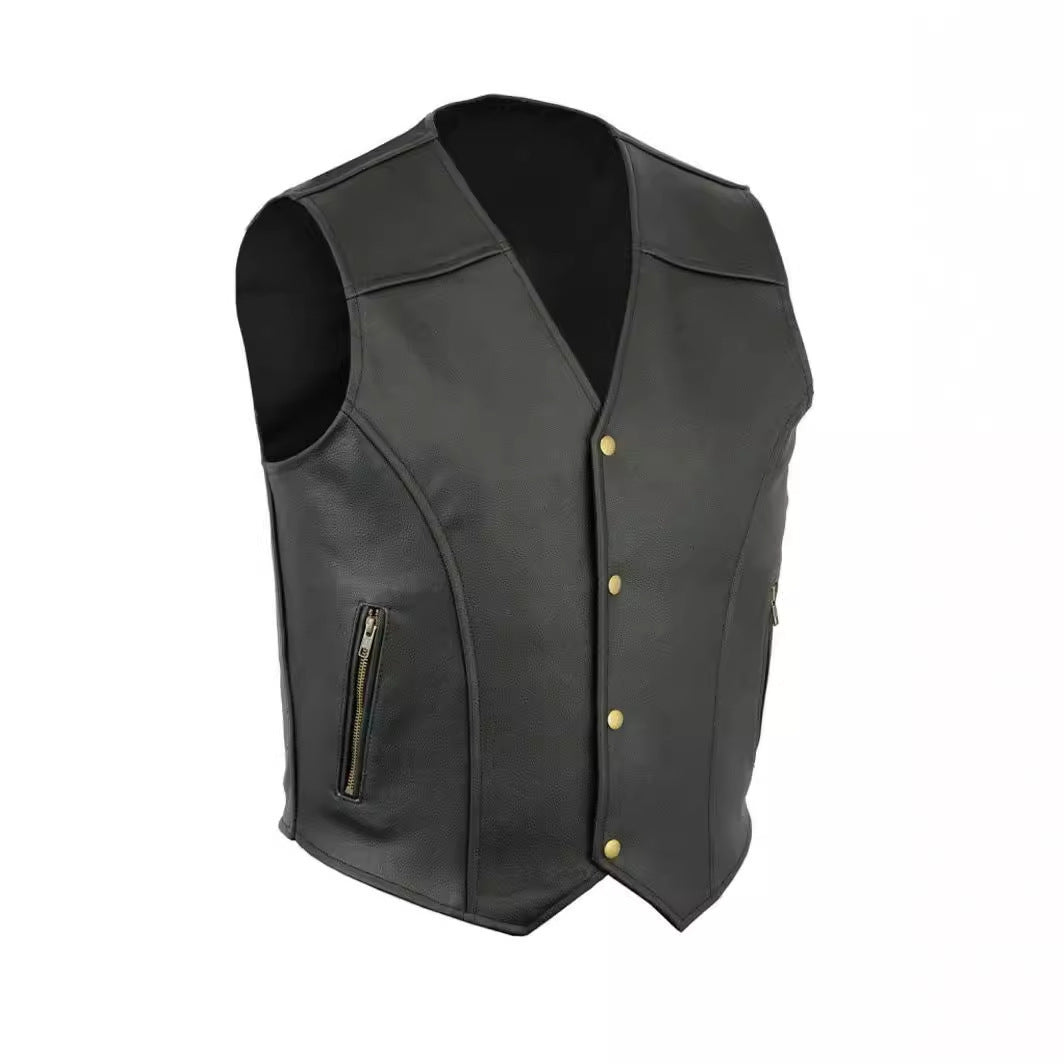 Lune London ladies motorcycle leather vest