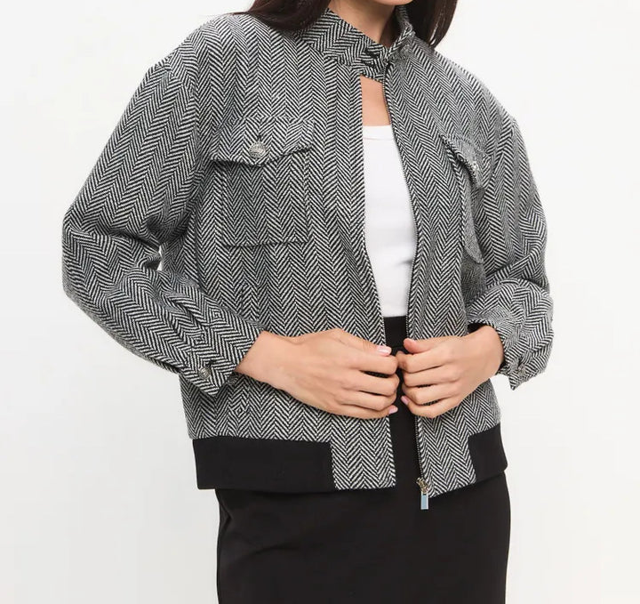 Ladies trendy quilted jacket with sporty cut Lune London
