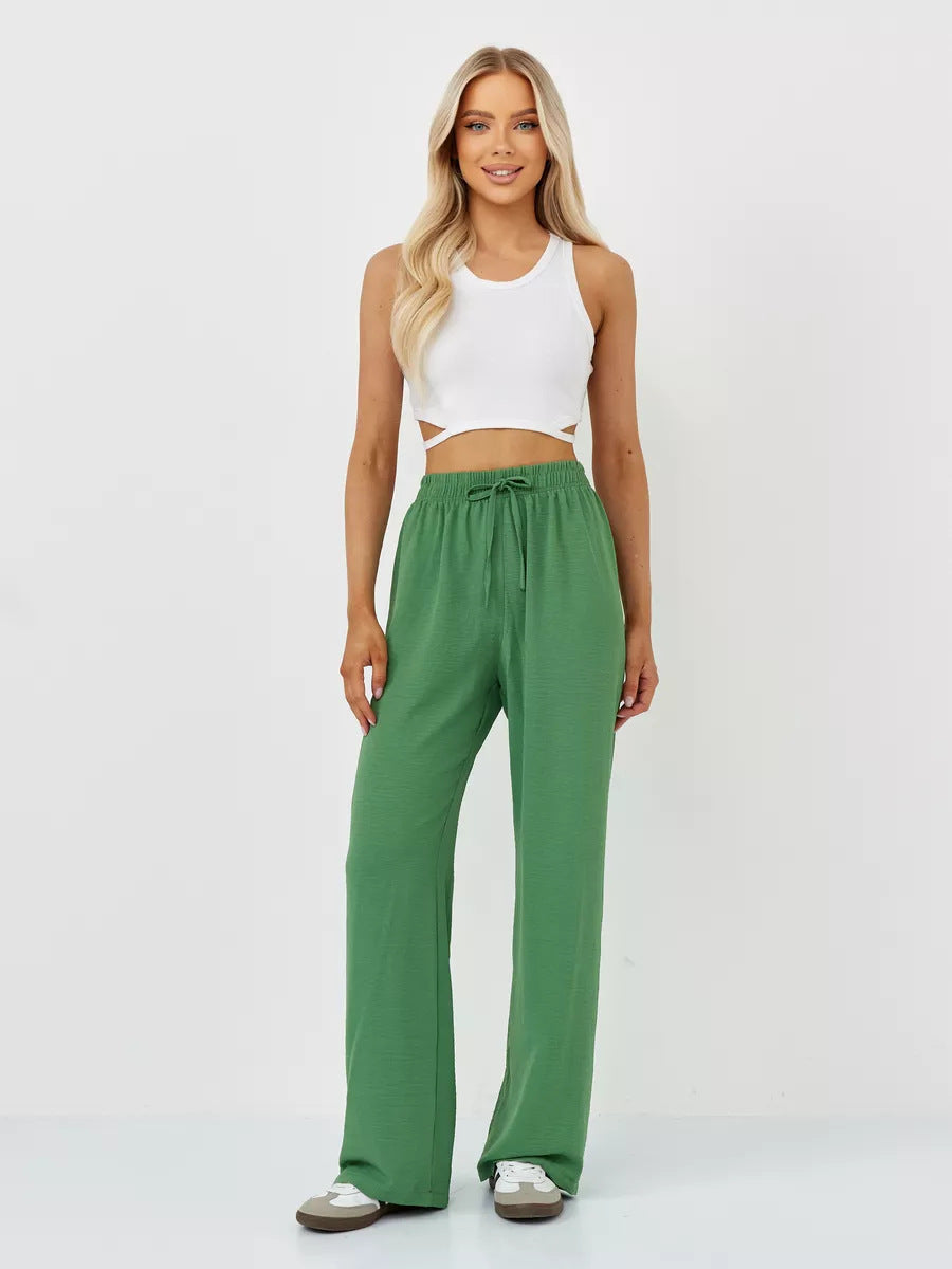 Women Comfortable and Casual Loose Jersey Pants Chic & Stil
