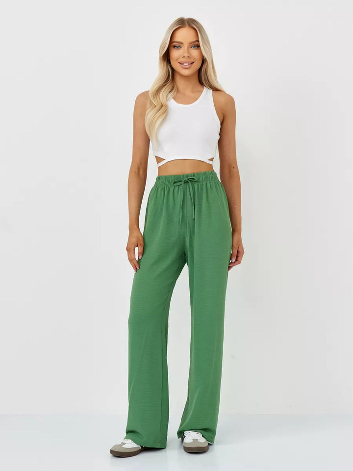 Women Comfortable and Casual Loose Jersey Pants Chic & Stil
