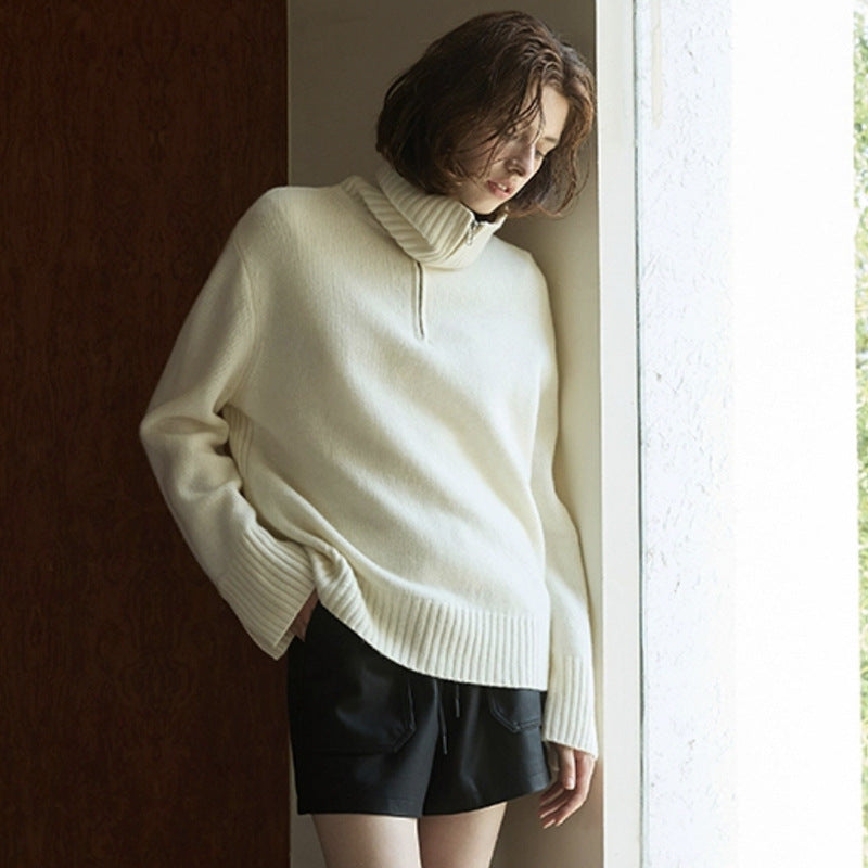 Cozy turtleneck sweater for women Lune London