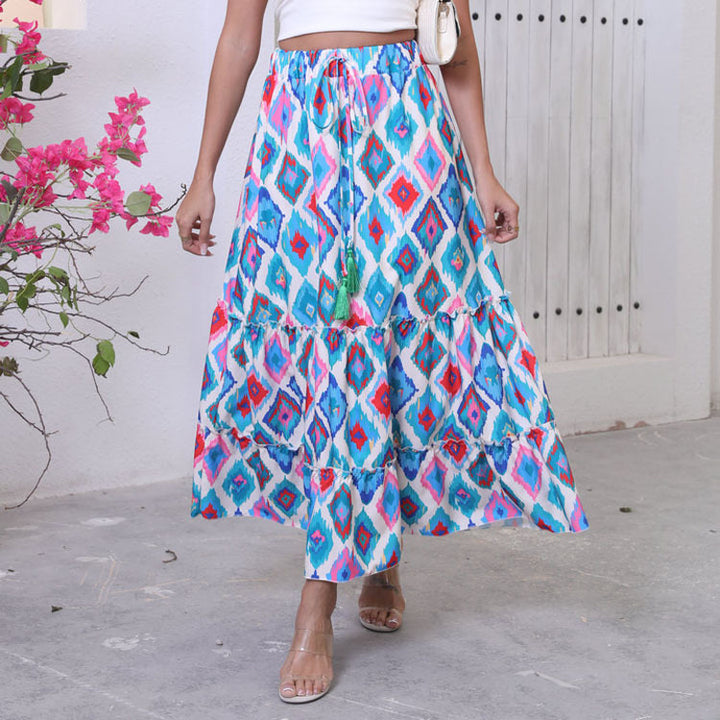Lune London Layered Maxi Skirt 1751507341
