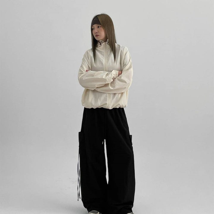Veste transitoire fonctionnelle pour femmes avec col haut Chic & Stil
