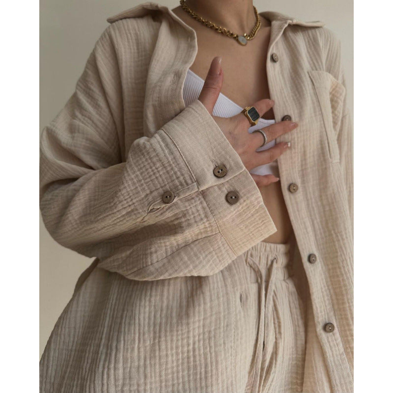 Casual and trendy shirt jacket for women Lune London