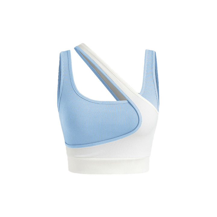 Buste de sport féminin avec design asymétrique et bretelles ajustables Chic & Stil