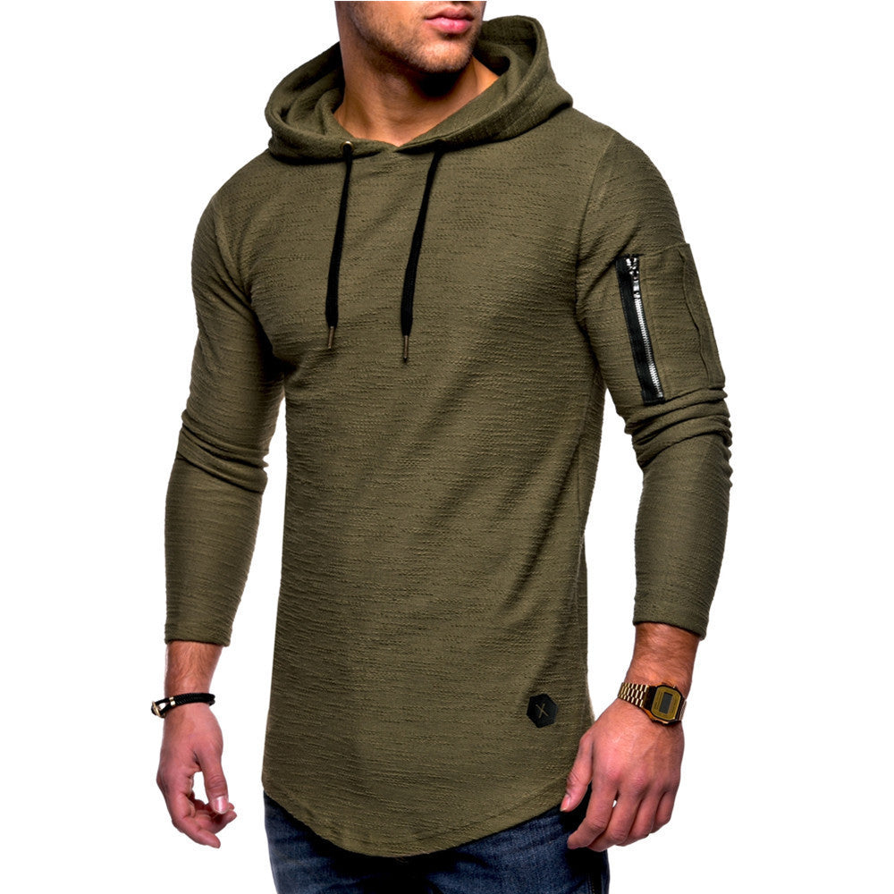 Men's casual hoodie with stylish zipper Lune London