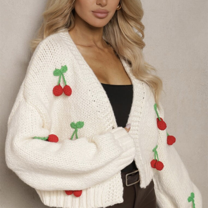 Women Playful Knit Vest with Decorative Details Lune London